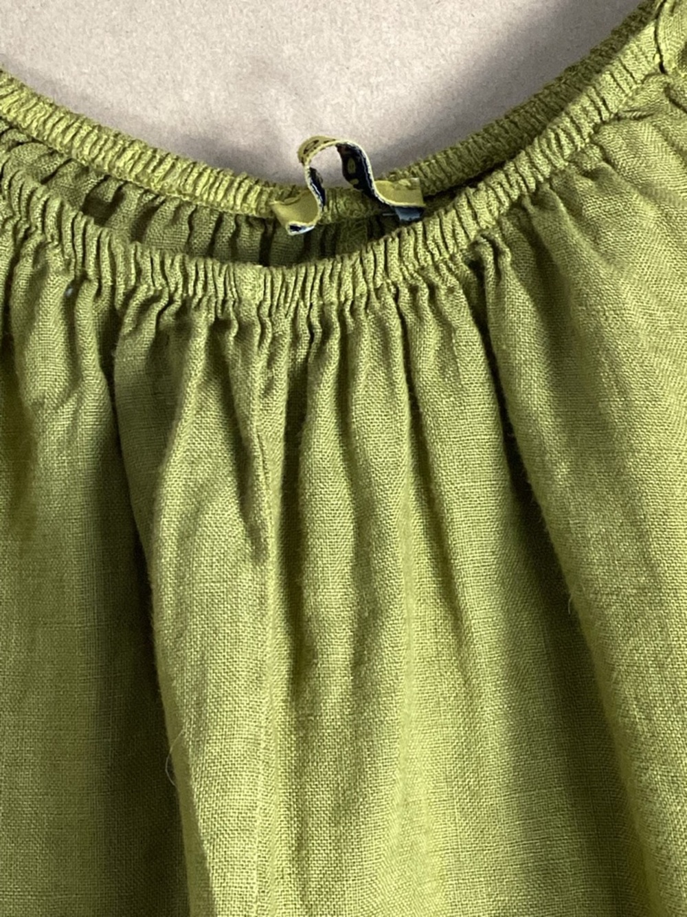 Women's Olive Green Wide-Leg Jumpsuit - Picture 4 of 11